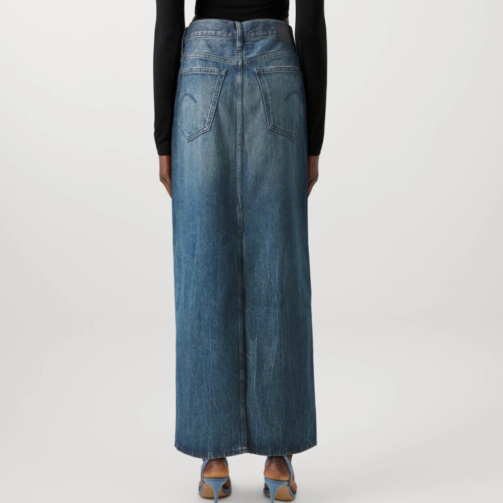 G-Star Viktoria Long Skirt in Mountain Dusk Size 27 - Picture 2 of 5